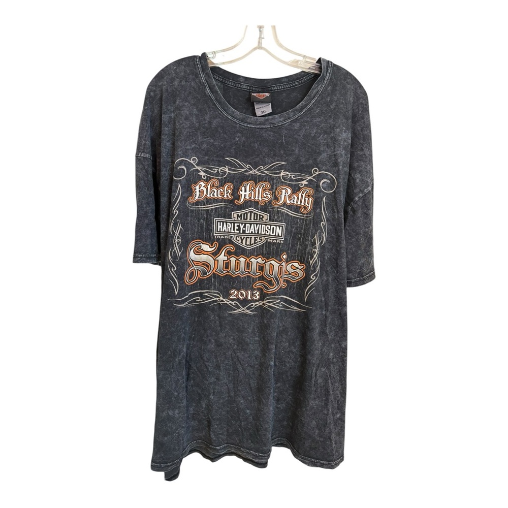 Sturgis harley davidson Motorcycle T-Shirt 3XL skull 2016 front back Biker tee